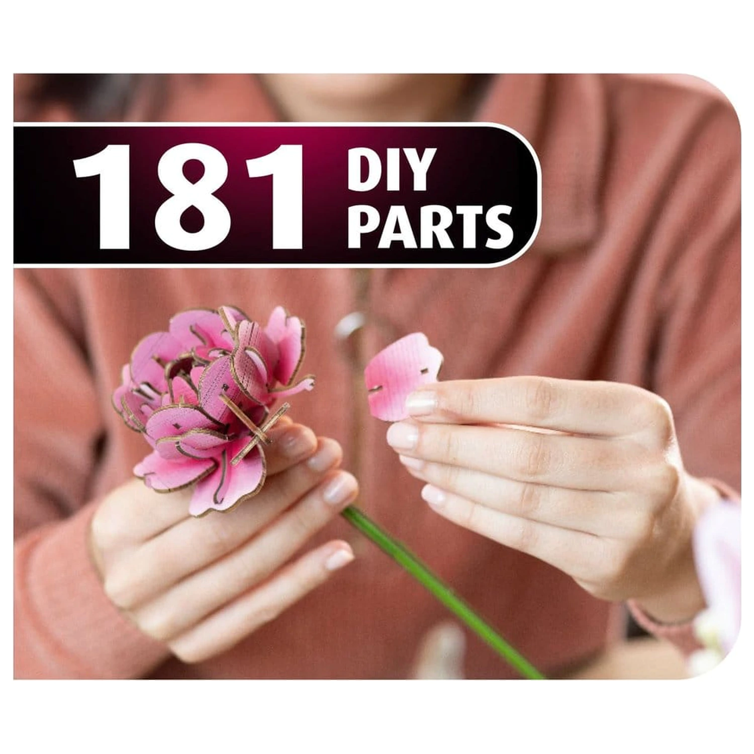 Revell Flowers Drewniane Kwiaty Ogród Kwiatowy 22 cm zdjęcie produktu