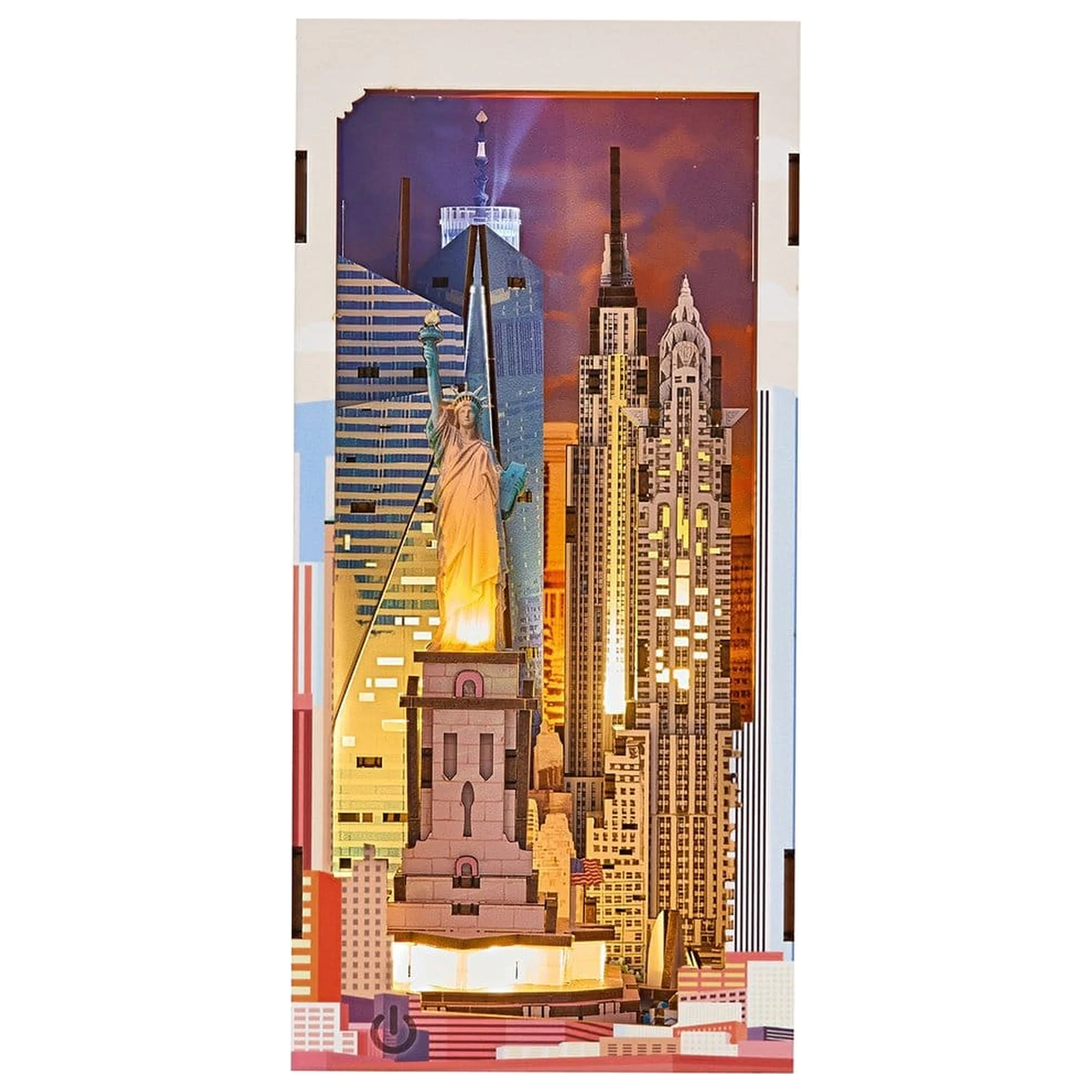 Revell Tiny Adventures Book Nook Mini Diorama New York 18 cm zdjęcie produktu