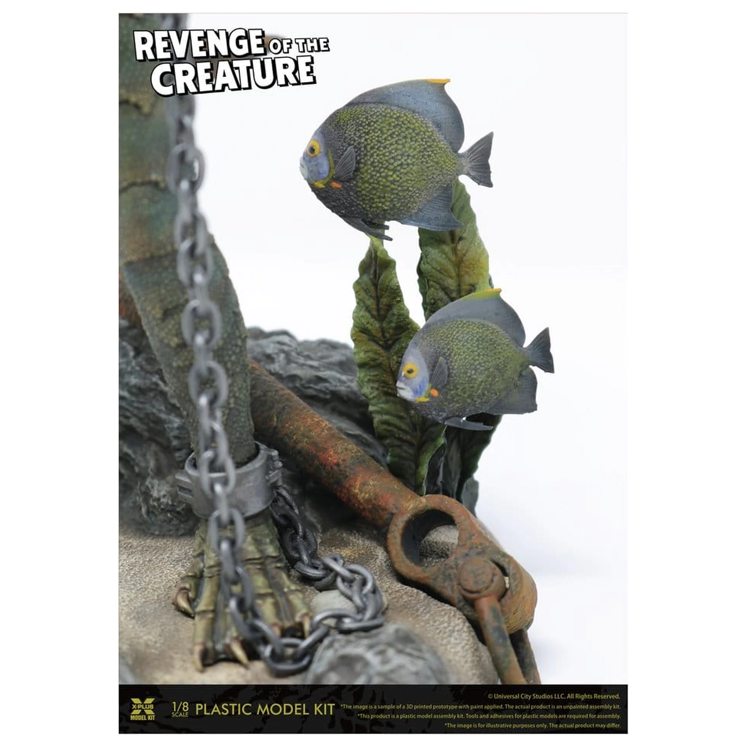 Revenge of the Creature Plastikowy Zestaw Modeli 1/8 Revenge of the Creature 28 cm (Reprodukcja) zdjęcie produktu