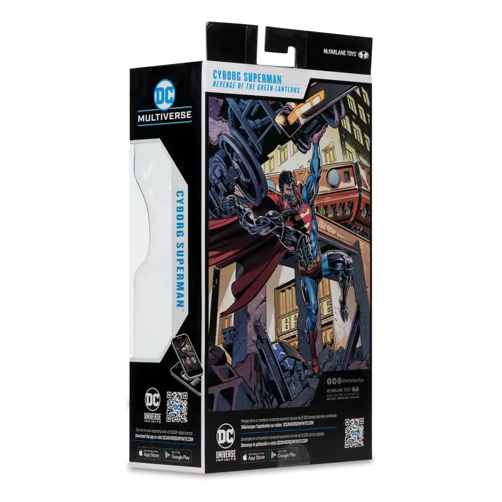 Revenge of the Green Lanterns DC Multiverse Figurka Akcji Cyborg Superman 18 cm zdjęcie produktu