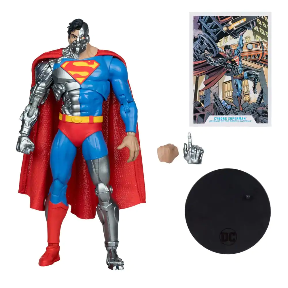 Revenge of the Green Lanterns DC Multiverse Figurka Akcji Cyborg Superman 18 cm zdjęcie produktu