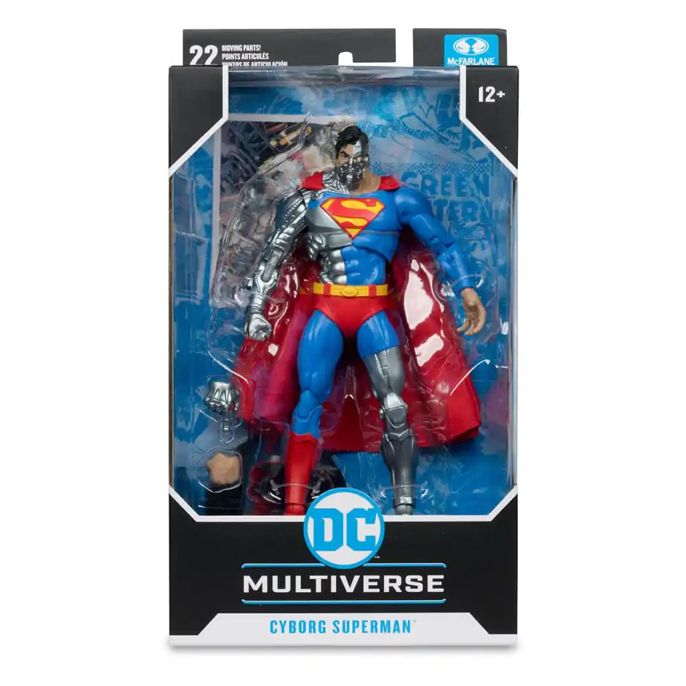 Revenge of the Green Lanterns DC Multiverse Figurka Akcji Cyborg Superman 18 cm zdjęcie produktu