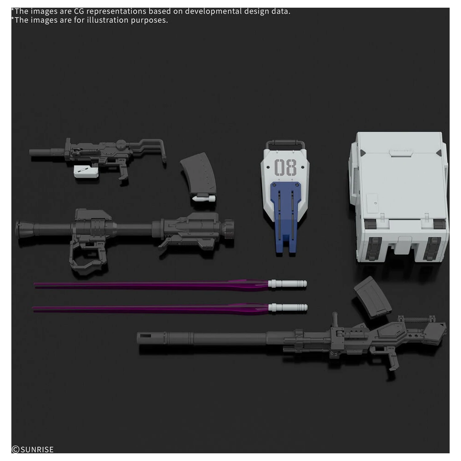 RG 1/144 Gundam Ground Type Mobile Suit Gundam The 08th MS Team Zestaw Modeli zdjęcie produktu