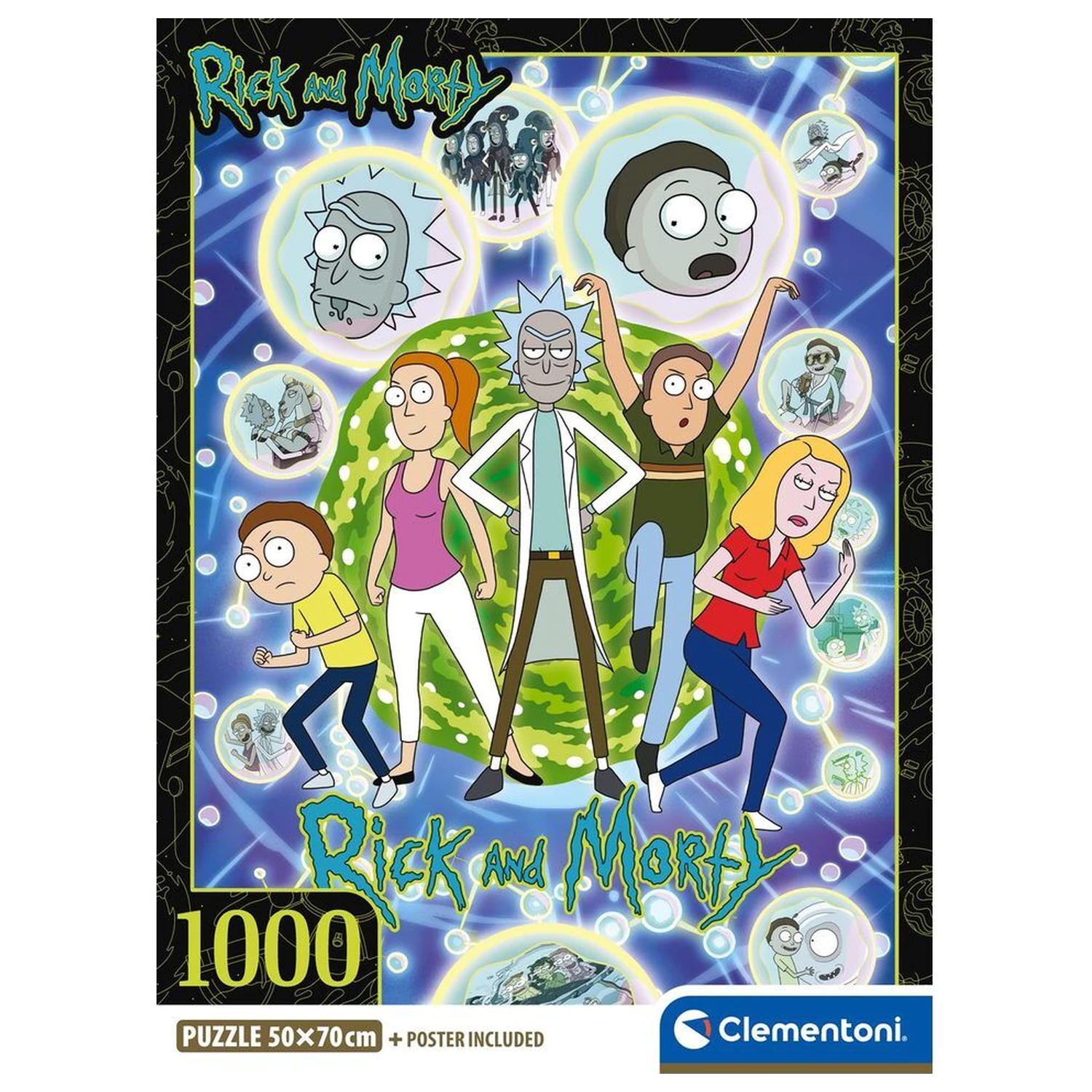 Rick and Morty 1 puzzle 1000 sztuk zdjęcie produktu