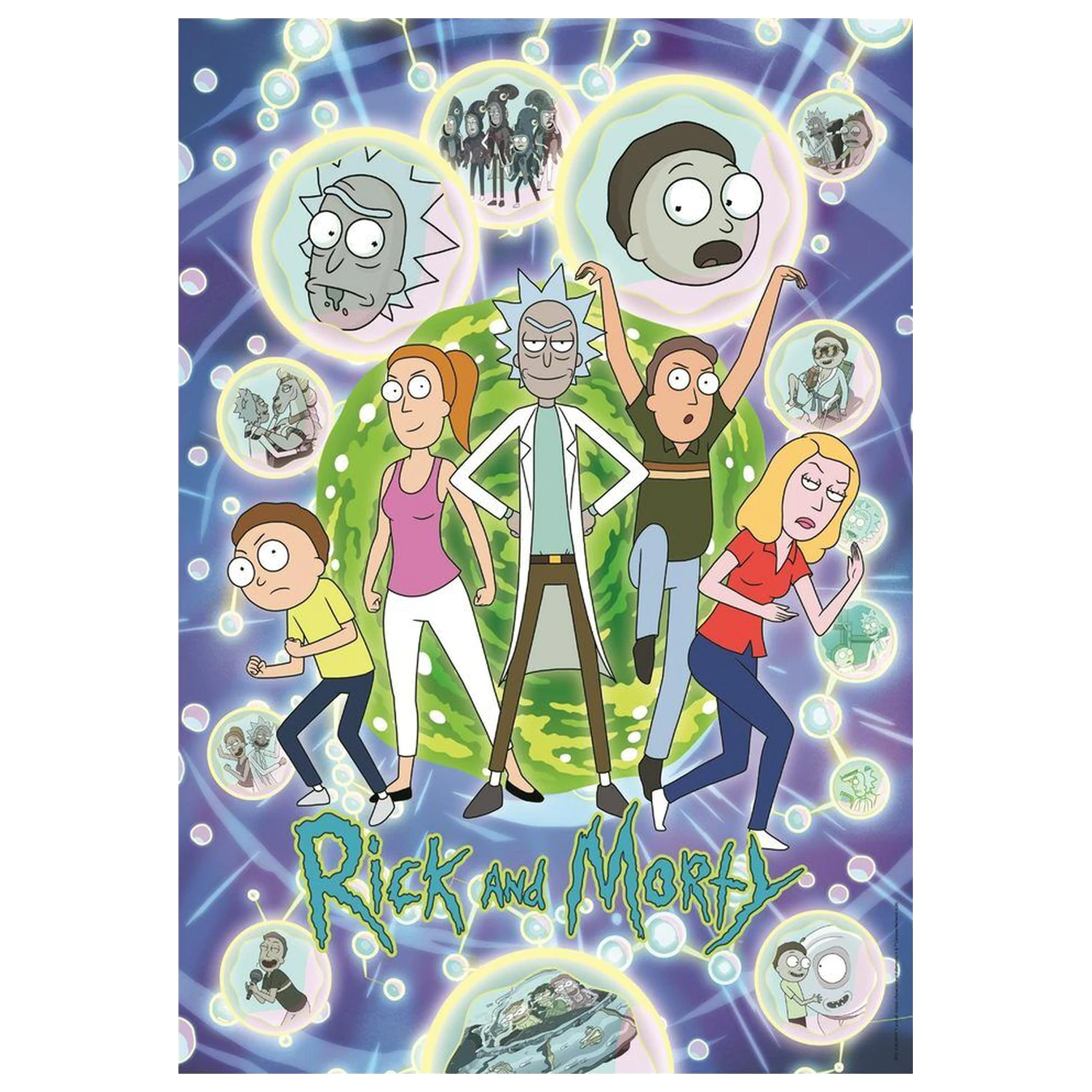 Rick and Morty 1 puzzle 1000 sztuk zdjęcie produktu