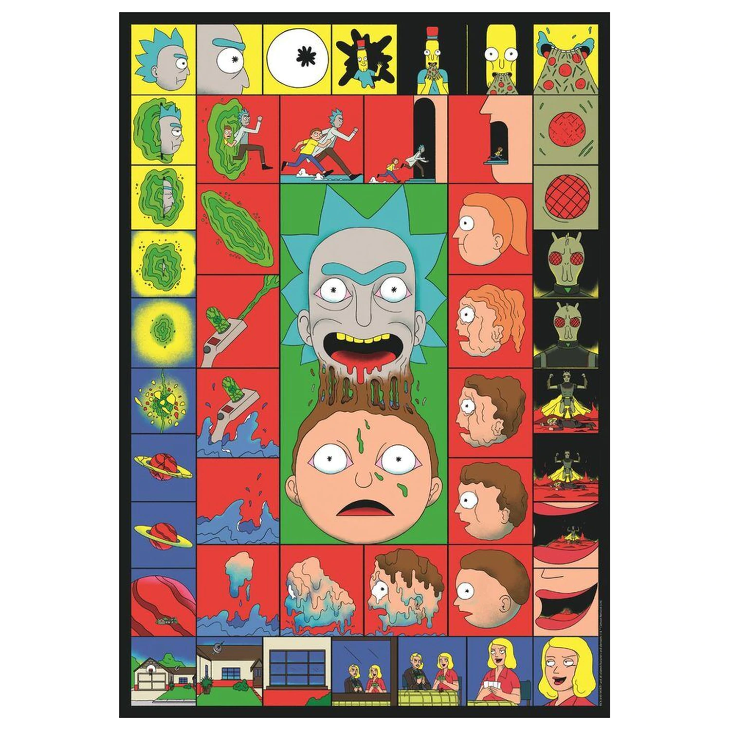 Rick and Morty 3 puzzle 1000 elementów zdjęcie produktu