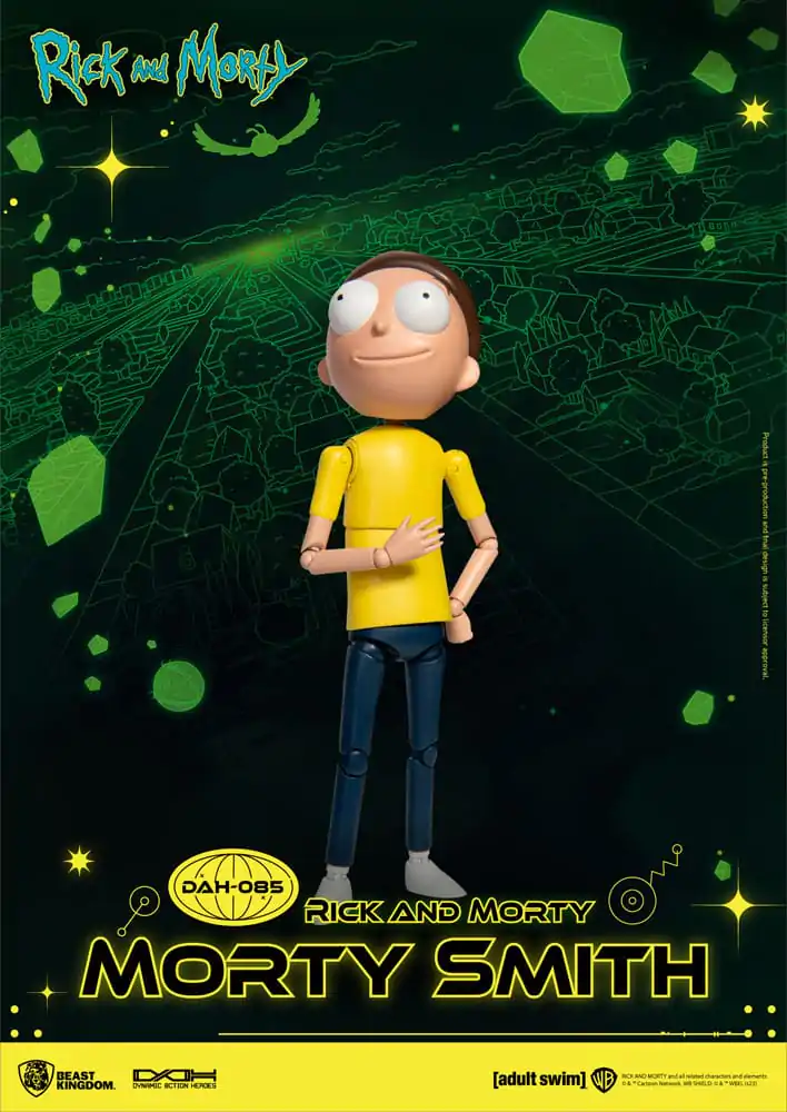 Rick and Morty Dynamic 8ction Heroes Figurka Akcji 1/9 Morty Smith 23 cm zdjęcie produktu