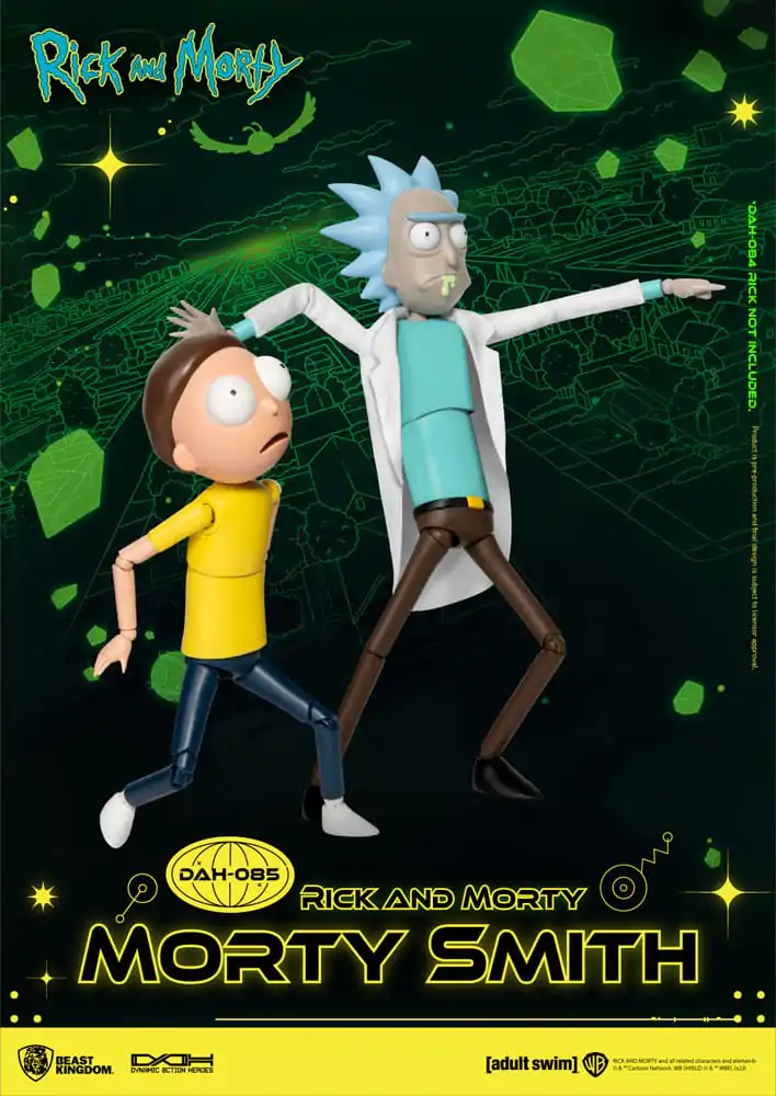 Rick and Morty Dynamic 8ction Heroes Figurka Akcji 1/9 Morty Smith 23 cm zdjęcie produktu