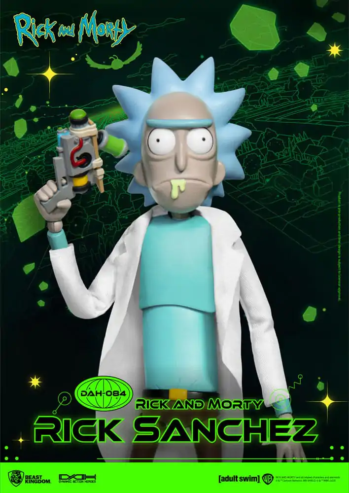 Rick and Morty Dynamic 8ction Heroes Figurka Akcji 1/9 Rick Sanchez 23 cm zdjęcie produktu