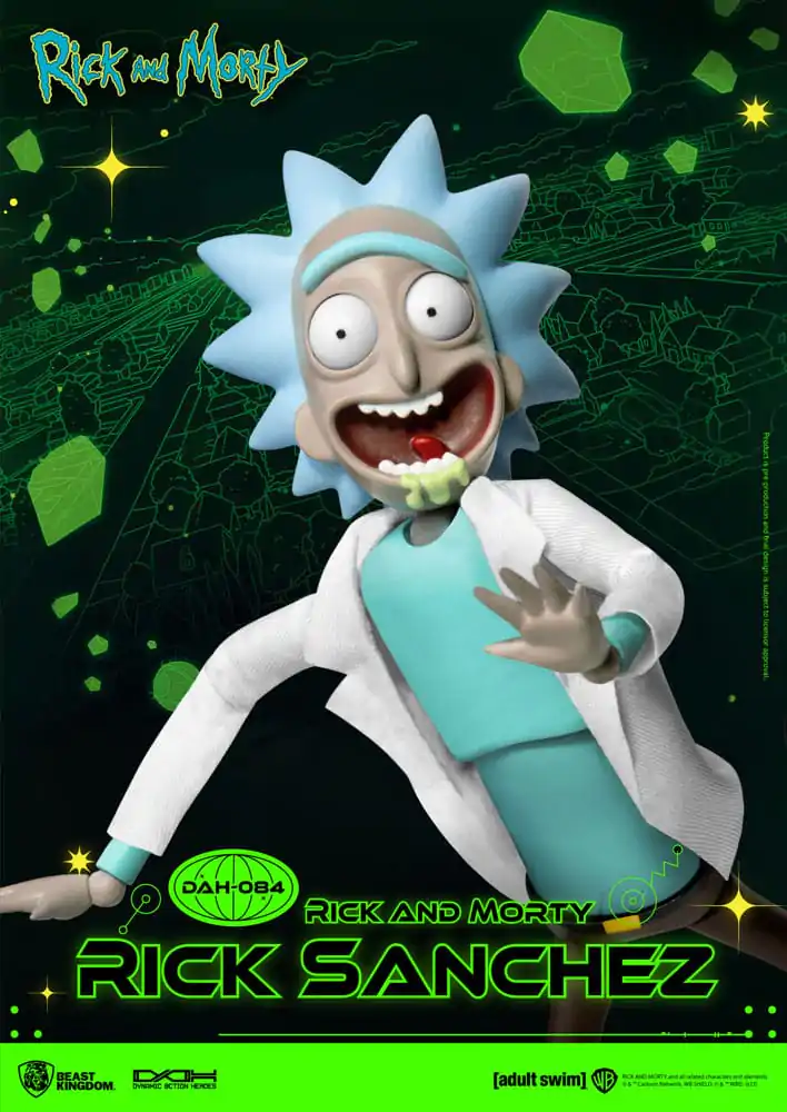Rick and Morty Dynamic 8ction Heroes Figurka Akcji 1/9 Rick Sanchez 23 cm zdjęcie produktu