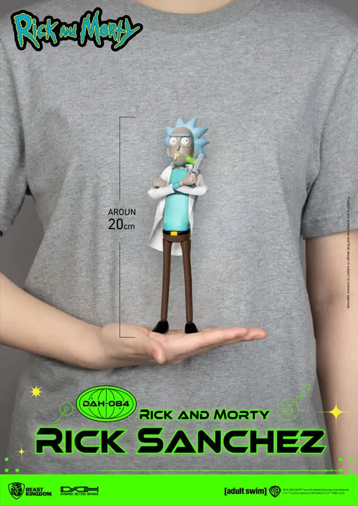 Rick and Morty Dynamic 8ction Heroes Figurka Akcji 1/9 Rick Sanchez 23 cm zdjęcie produktu