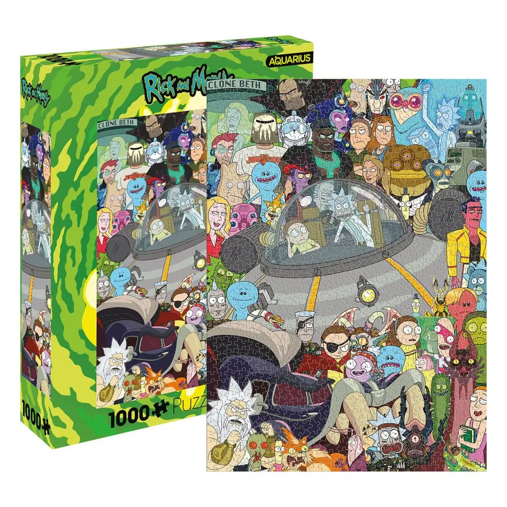 Rick and Morty Puzzle Układanka Grupowa (1000 elementów) zdjęcie produktu