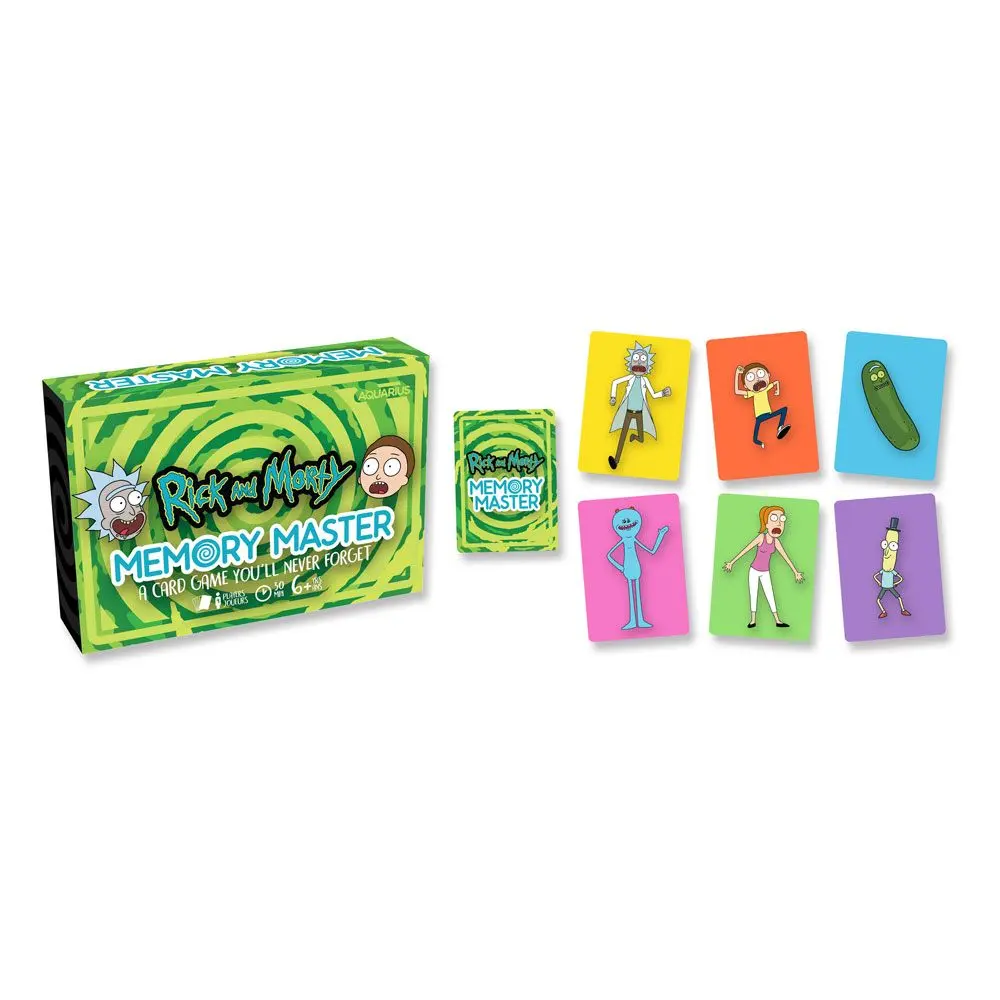 Rick and Morty Gra Karciana Memory Master Wersja Angielska zdjęcie produktu