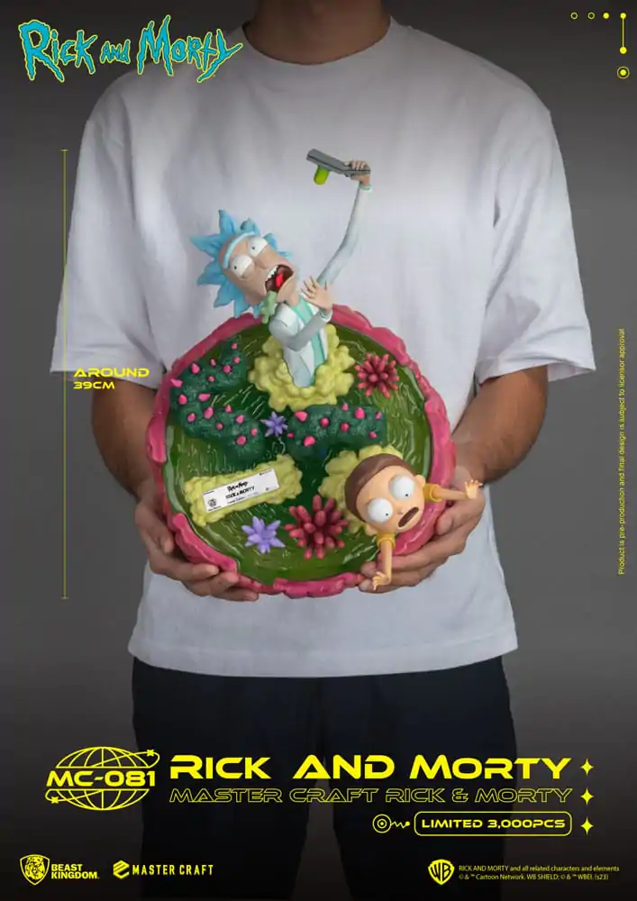 Rick and Morty Master Craft Statue Figurka Rick i Morty 42 cm zdjęcie produktu