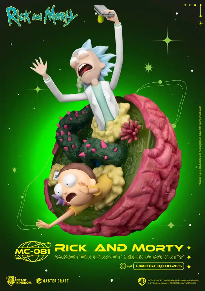 Rick and Morty Master Craft Statue Figurka Rick i Morty 42 cm zdjęcie produktu