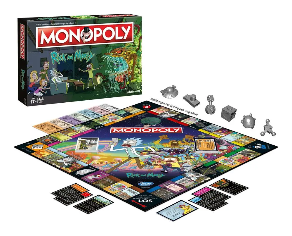 Rick and Morty Gra Planszowa Monopoly *German Version* zdjęcie produktu