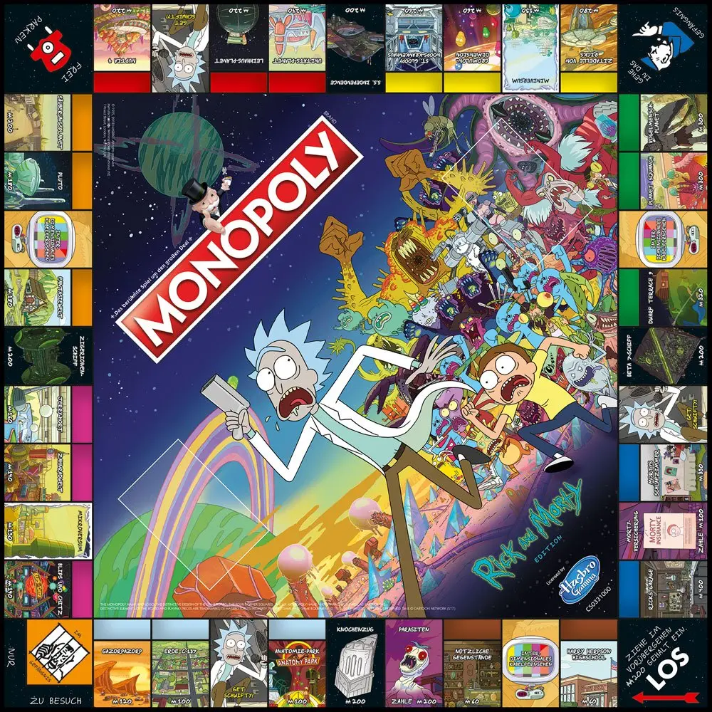 Rick and Morty Gra Planszowa Monopoly *German Version* zdjęcie produktu