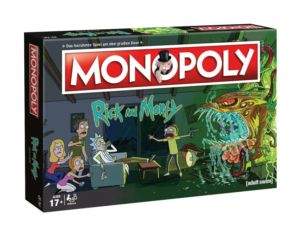 Rick and Morty Gra Planszowa Monopoly *German Version* zdjęcie produktu