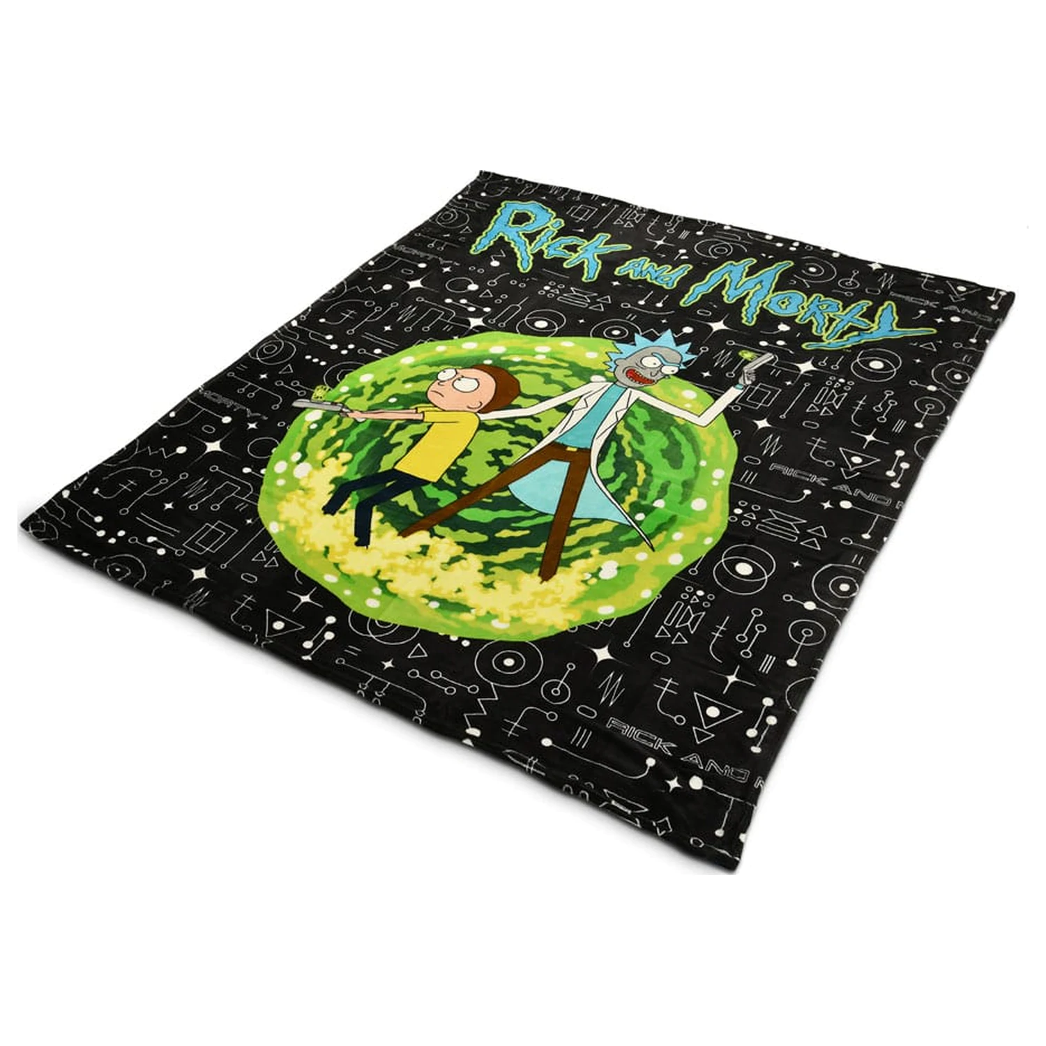 Rick and Morty Przytulny Koc Portal 180 x 200 cm zdjęcie produktu