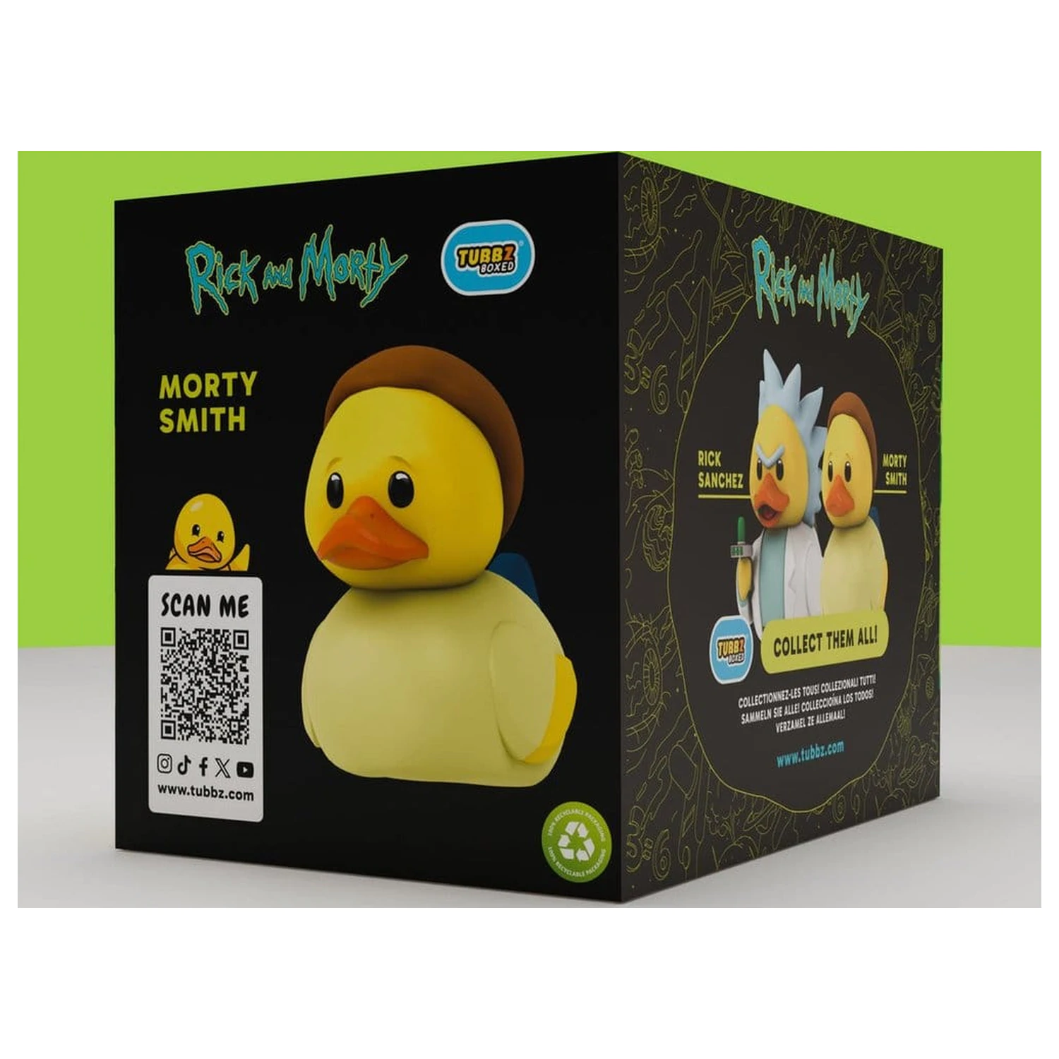 Rick and Morty Tubbz PVC Figurka Morty Wersja Pudełkowa 10 cm zdjęcie produktu