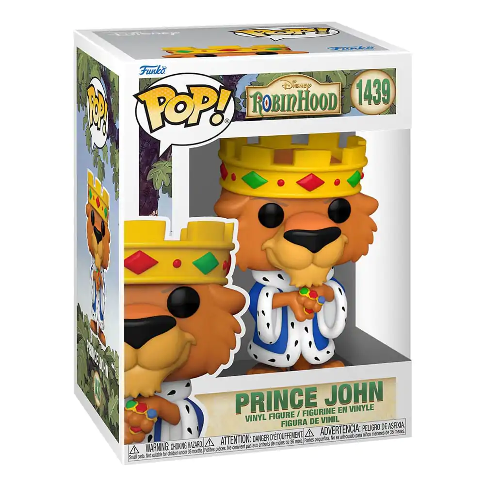 Robin Hood POP! Disney Vinyl Figure Książę Jan 9 cm zdjęcie produktu