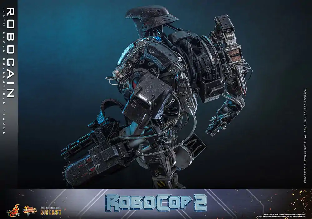 RoboCop 2 Movie Masterpiece Odlewana Figurka Akcji 1/6 RoboCain 40 cm zdjęcie produktu