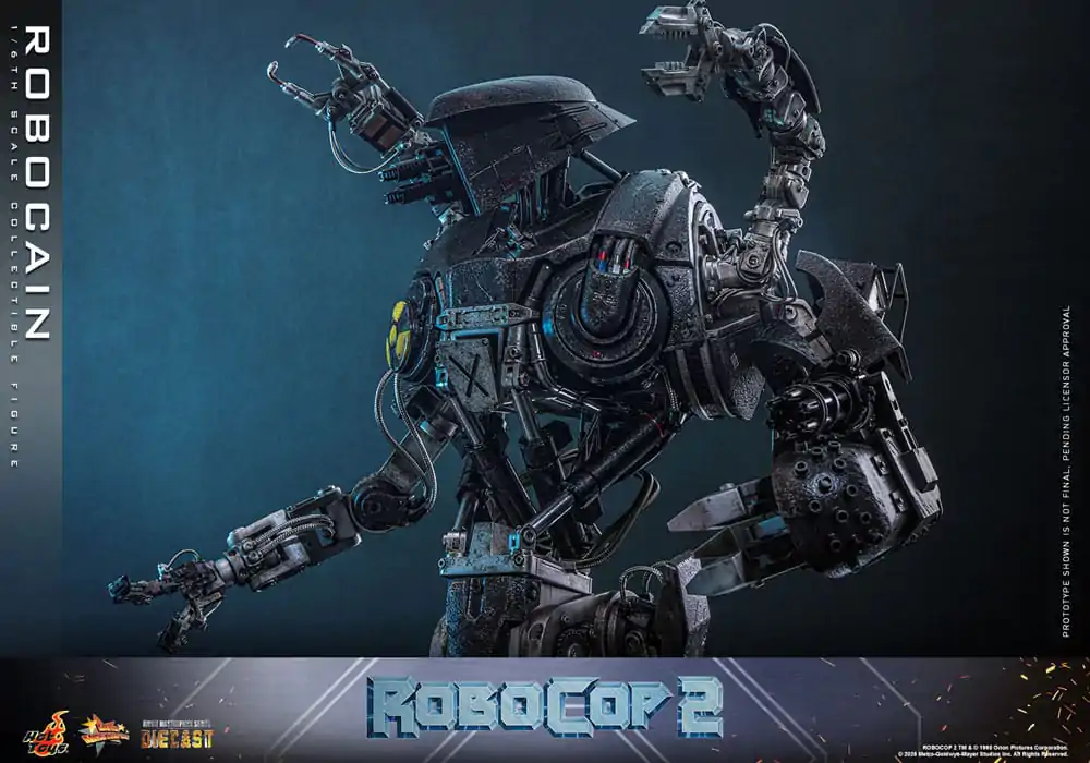 RoboCop 2 Movie Masterpiece Odlewana Figurka Akcji 1/6 RoboCain 40 cm zdjęcie produktu
