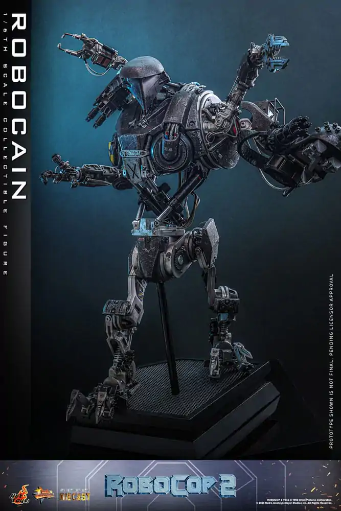 RoboCop 2 Movie Masterpiece Odlewana Figurka Akcji 1/6 RoboCain 40 cm zdjęcie produktu