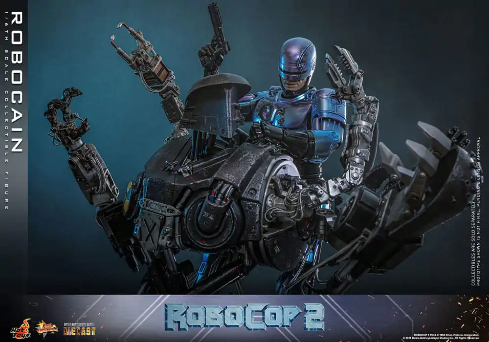 RoboCop 2 Movie Masterpiece Odlewana Figurka Akcji 1/6 RoboCain 40 cm zdjęcie produktu