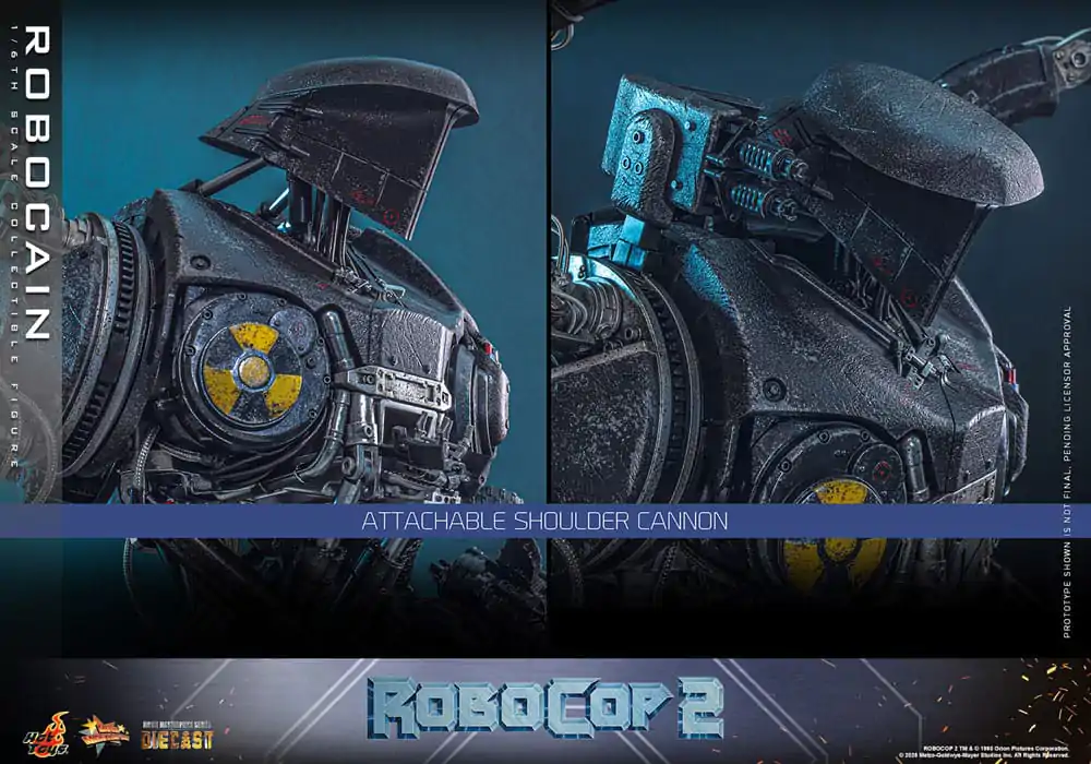 RoboCop 2 Movie Masterpiece Odlewana Figurka Akcji 1/6 RoboCain 40 cm zdjęcie produktu