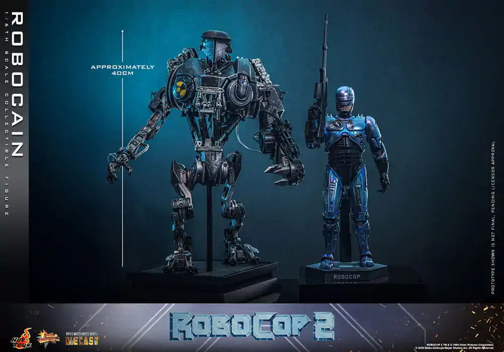 RoboCop 2 Movie Masterpiece Odlewana Figurka Akcji 1/6 RoboCain 40 cm zdjęcie produktu