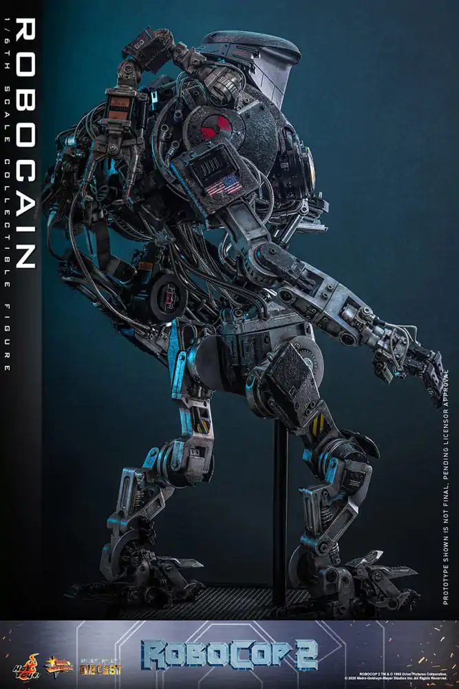 RoboCop 2 Movie Masterpiece Odlewana Figurka Akcji 1/6 RoboCain 40 cm zdjęcie produktu