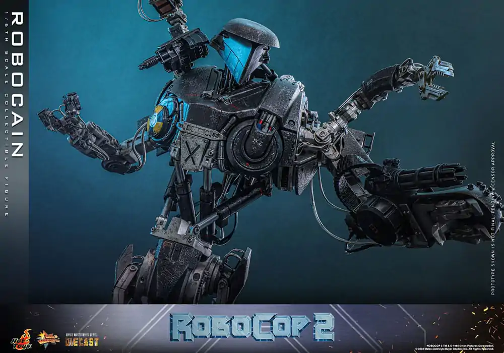 RoboCop 2 Movie Masterpiece Odlewana Figurka Akcji 1/6 RoboCain 40 cm zdjęcie produktu
