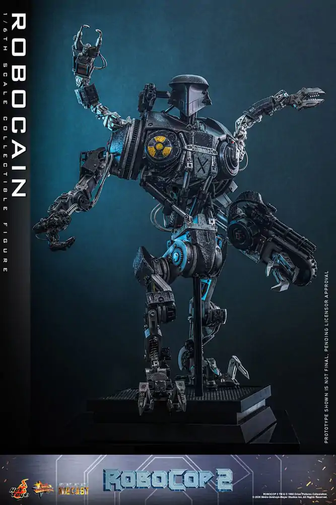 RoboCop 2 Movie Masterpiece Odlewana Figurka Akcji 1/6 RoboCain 40 cm zdjęcie produktu