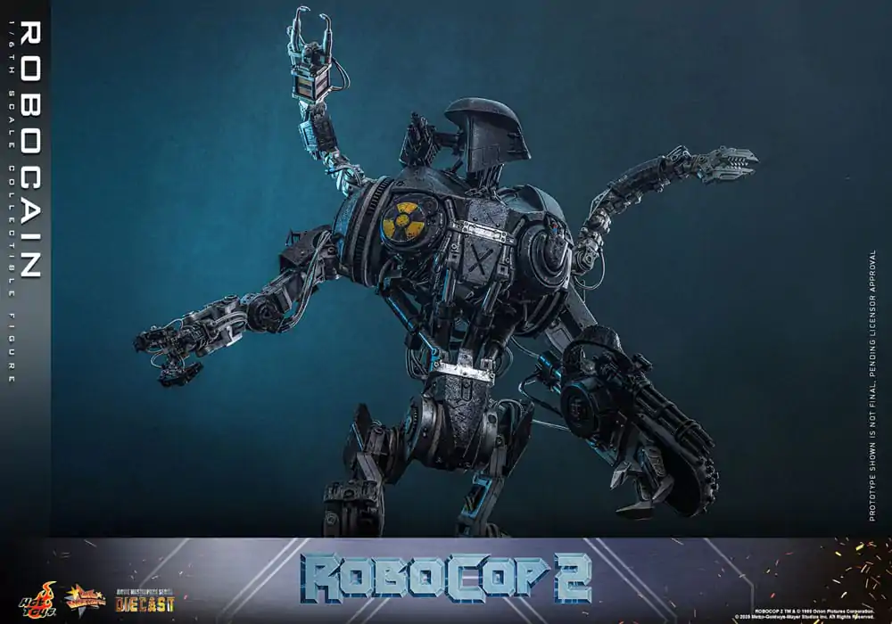 RoboCop 2 Movie Masterpiece Odlewana Figurka Akcji 1/6 RoboCain 40 cm zdjęcie produktu