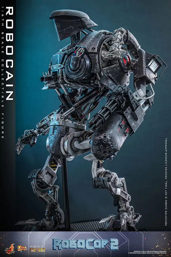 RoboCop 2 Movie Masterpiece Odlewana Figurka Akcji 1/6 RoboCain 40 cm zdjęcie produktu