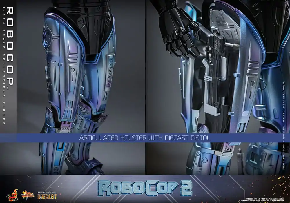 RoboCop 2 Movie Masterpiece Odlewana Figurka Akcji 1/6 RoboCop 30 cm zdjęcie produktu