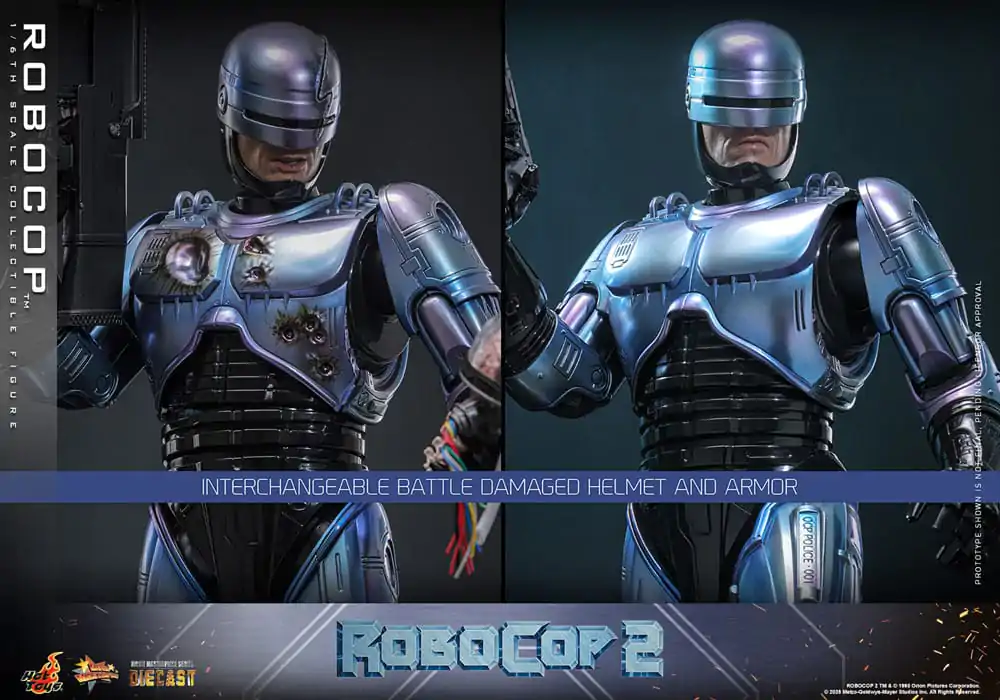 RoboCop 2 Movie Masterpiece Odlewana Figurka Akcji 1/6 RoboCop 30 cm zdjęcie produktu