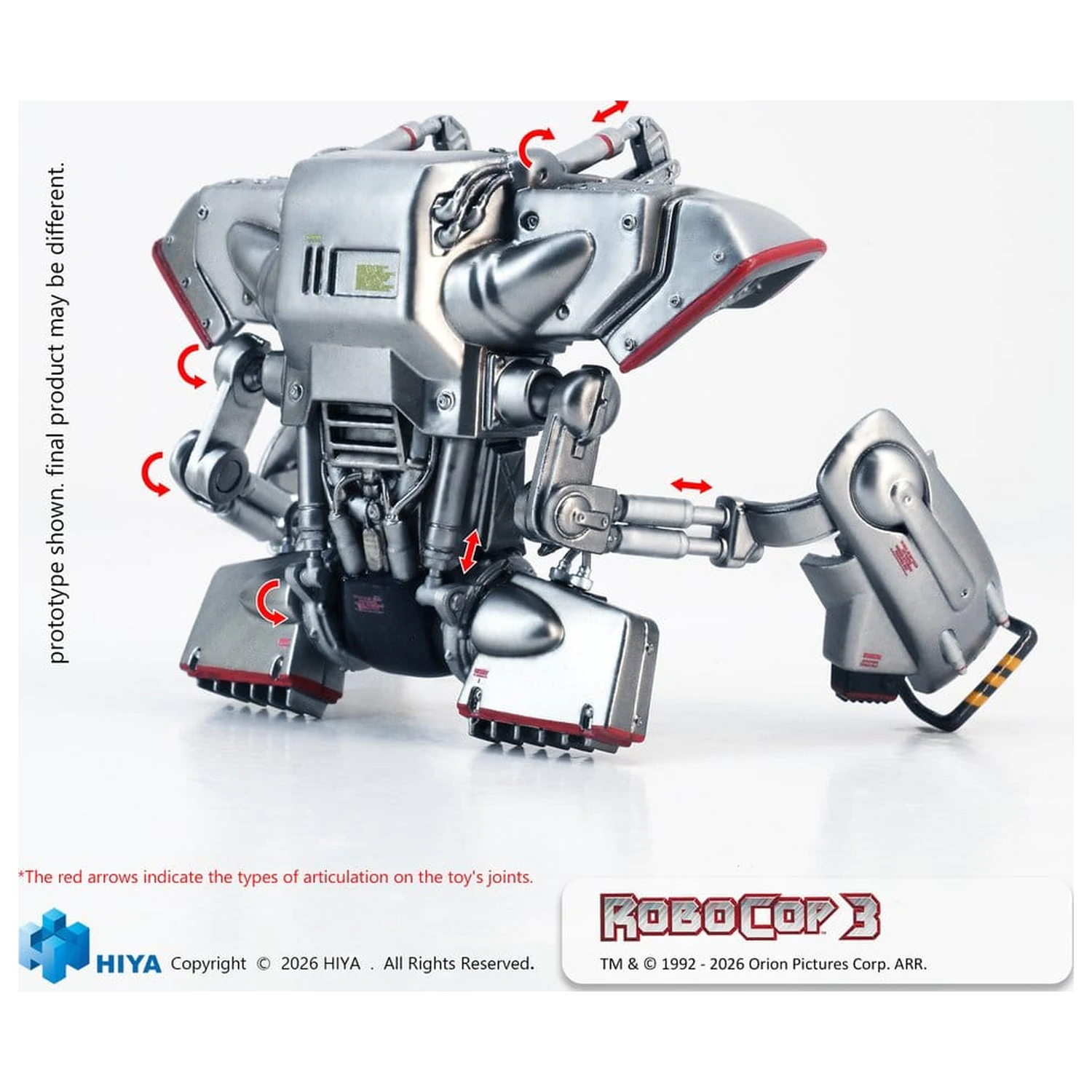 RoboCop 3 Exquisite Super Series figurka akcji 1/12 RoboCop 17 cm zdjęcie produktu