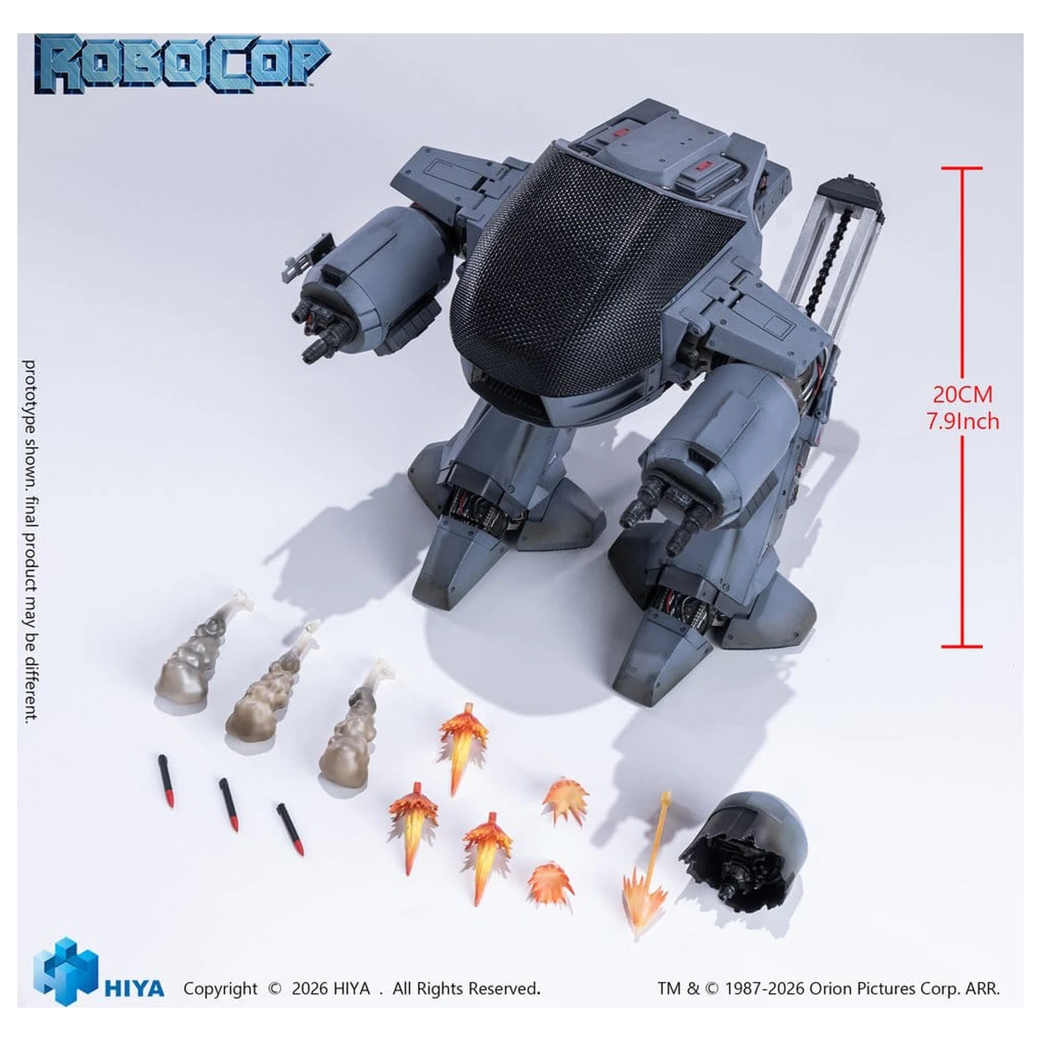 Robocop Exquisite Super Series Figurka Akcji 1/12 ED-209 20 cm zdjęcie produktu