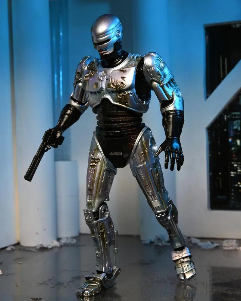 RoboCop Action Figure Ultimate Battle Damaged RoboCop z Krzesłem 18 cm zdjęcie produktu