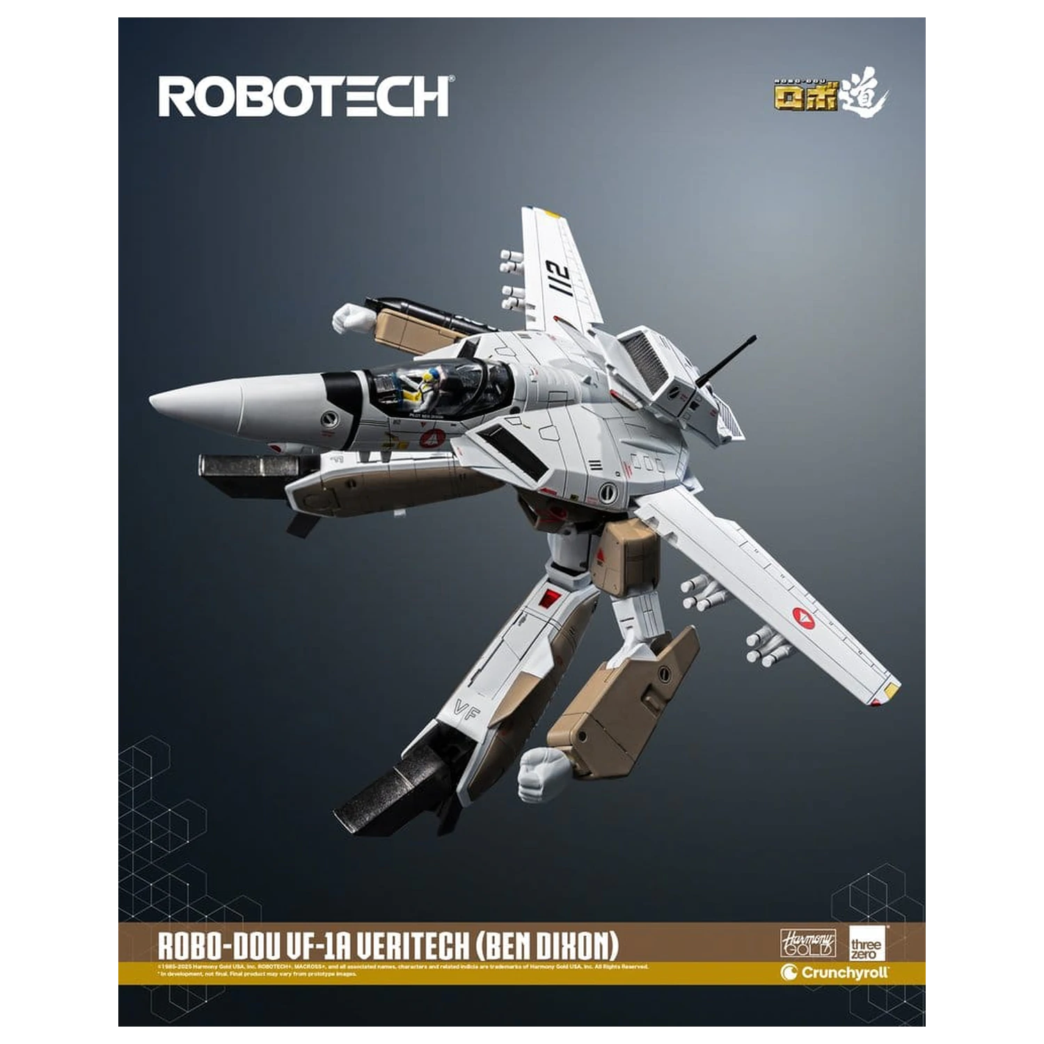 Figurka akcji Robotech ROBO-DOU VF-1A Veritech (Ben Dixon) 20 cm zdjęcie produktu