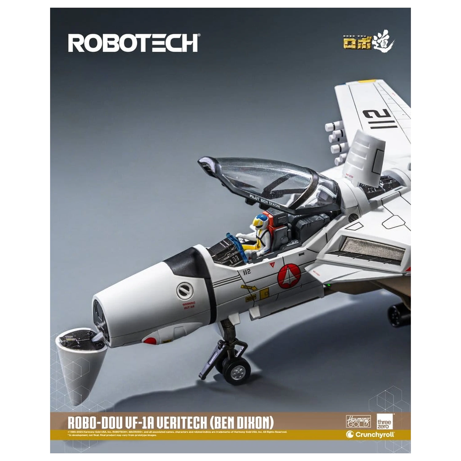 Figurka akcji Robotech ROBO-DOU VF-1A Veritech (Ben Dixon) 20 cm zdjęcie produktu