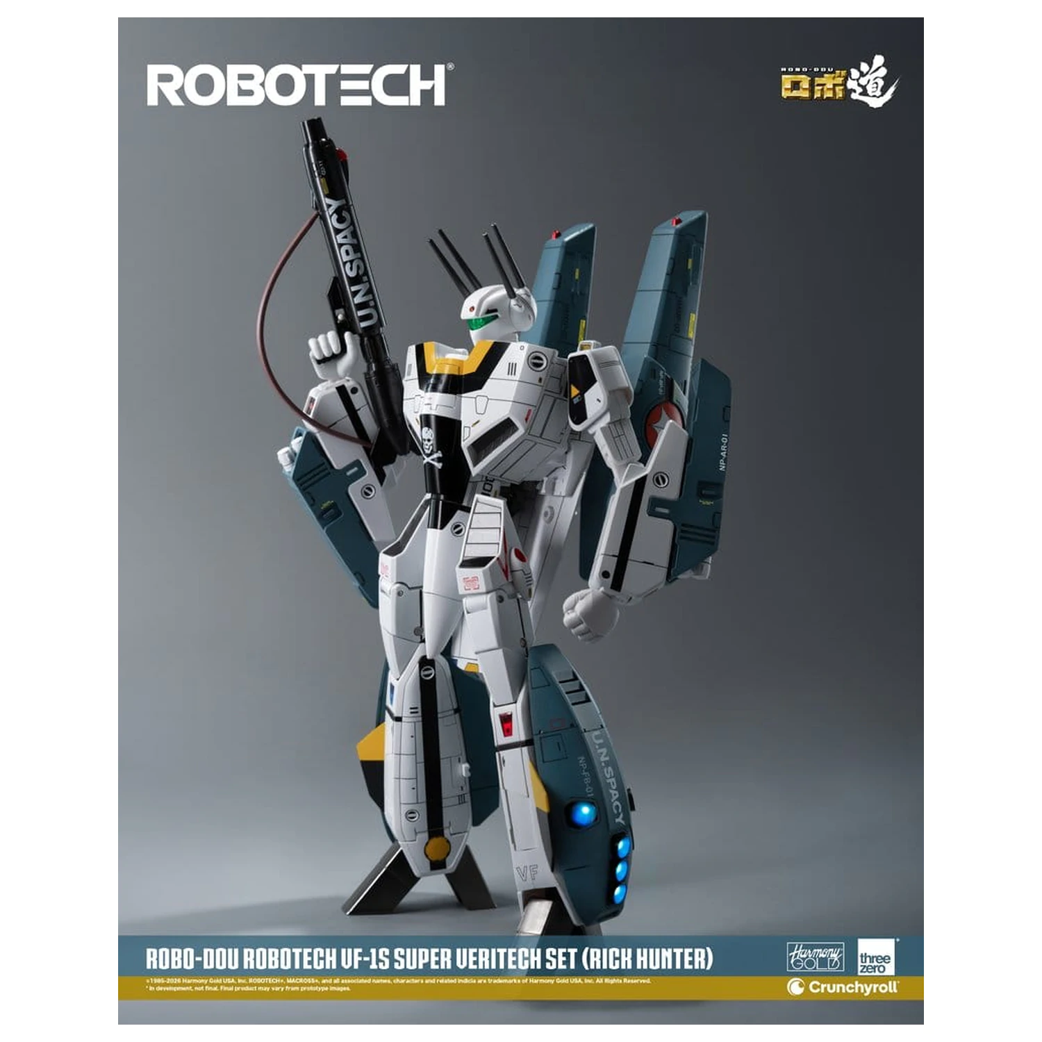 Robotech Robo-Dou Action Figure VF-1S Super Veritech Set (Rick Hunter) 20 cm zdjęcie produktu