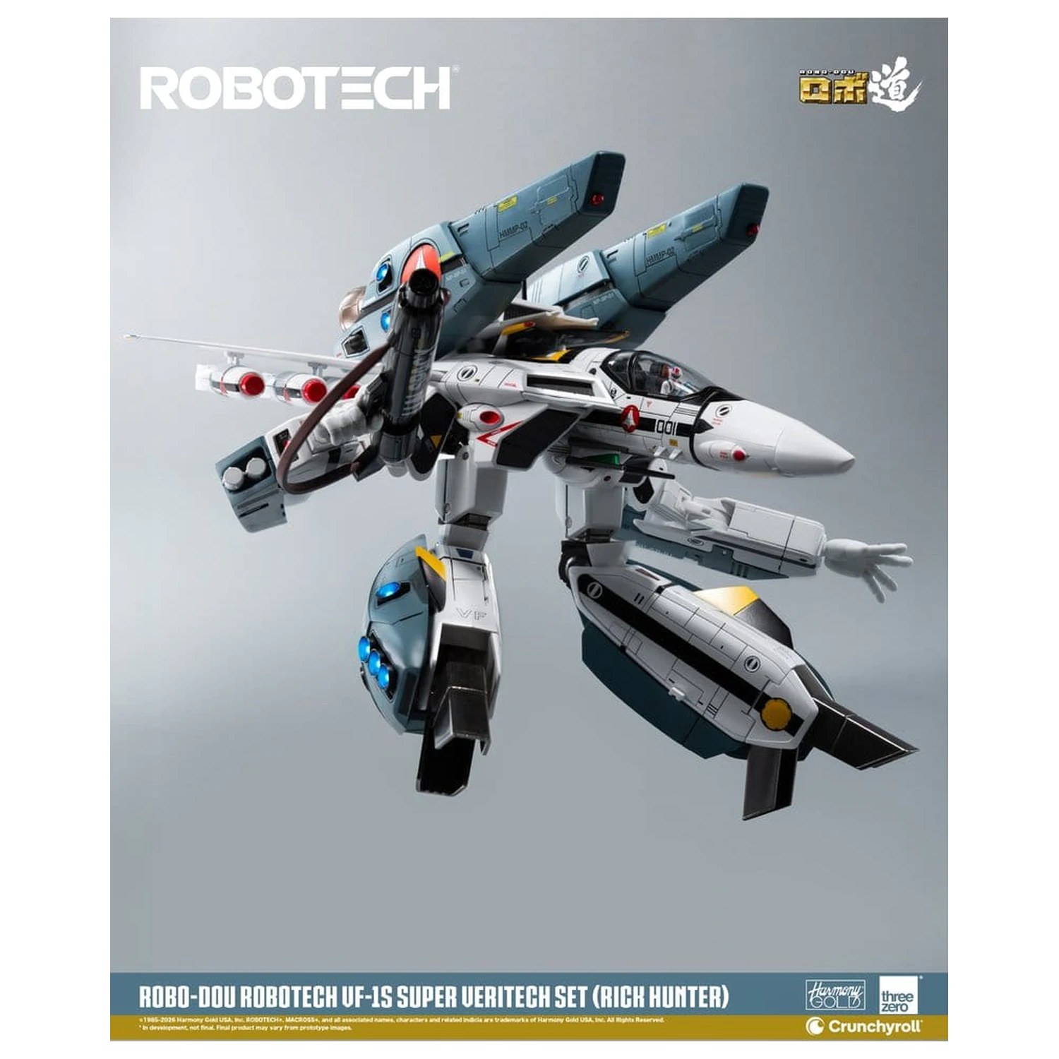 Robotech Robo-Dou Action Figure VF-1S Super Veritech Set (Rick Hunter) 20 cm zdjęcie produktu