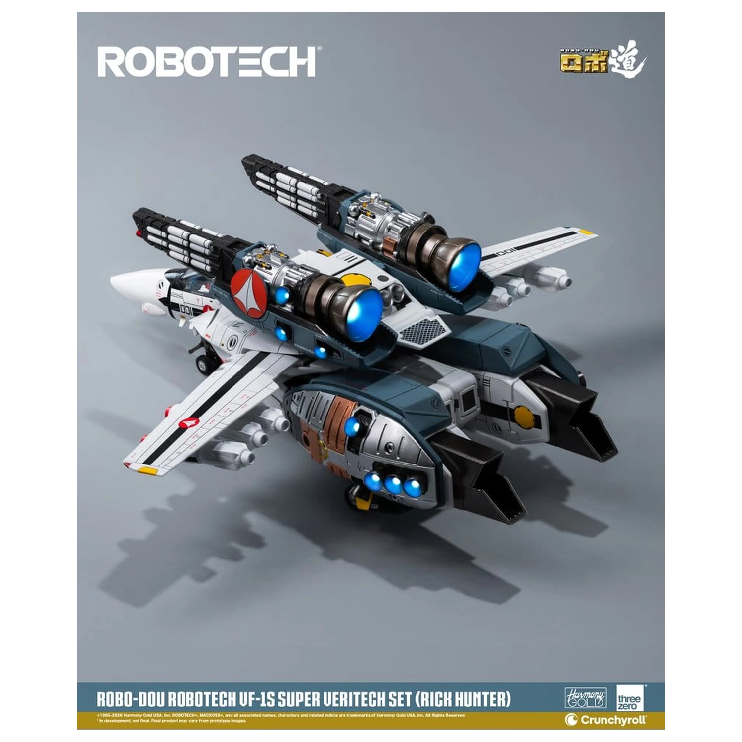 Robotech Robo-Dou Action Figure VF-1S Super Veritech Set (Rick Hunter) 20 cm zdjęcie produktu