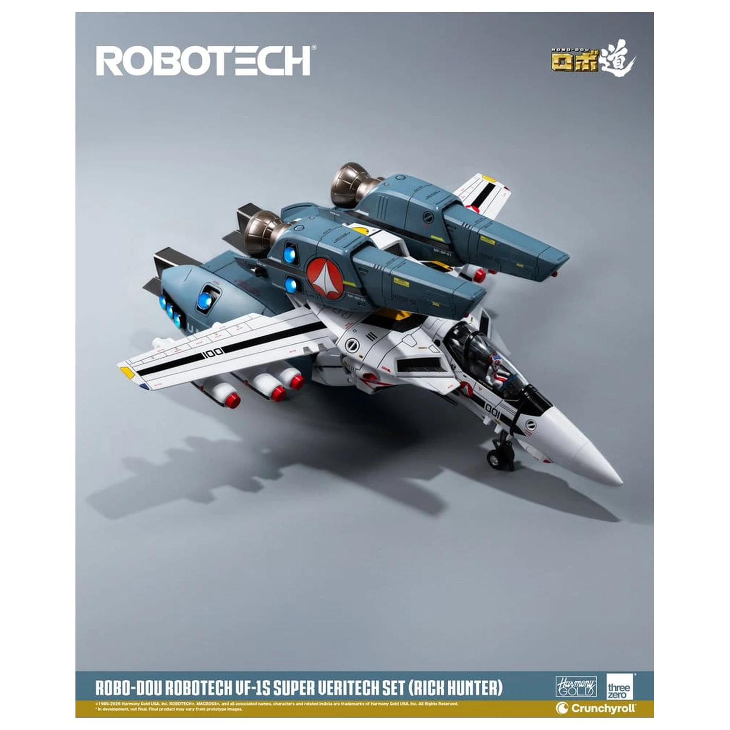 Robotech Robo-Dou Action Figure VF-1S Super Veritech Set (Rick Hunter) 20 cm zdjęcie produktu
