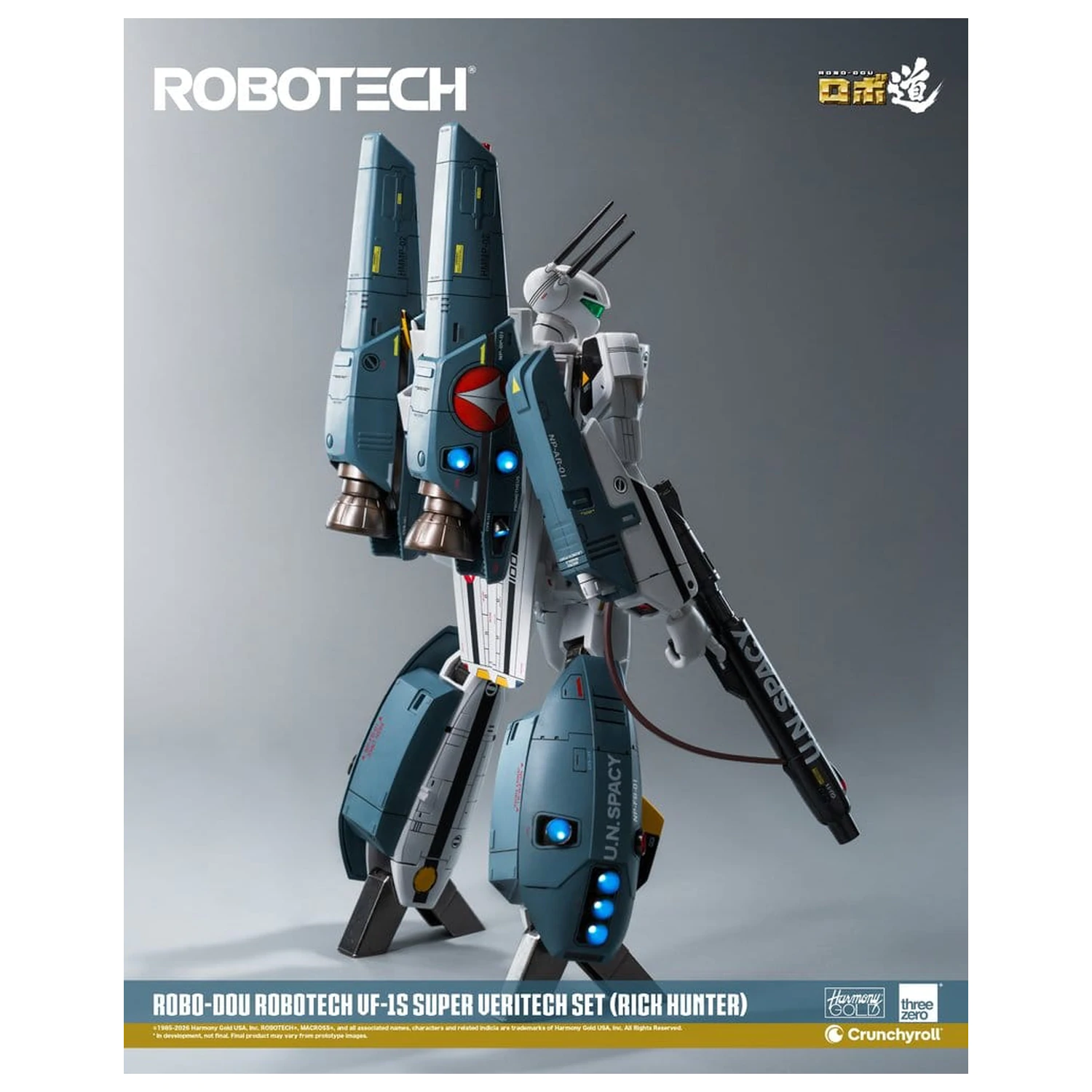 Robotech Robo-Dou Action Figure VF-1S Super Veritech Set (Rick Hunter) 20 cm zdjęcie produktu