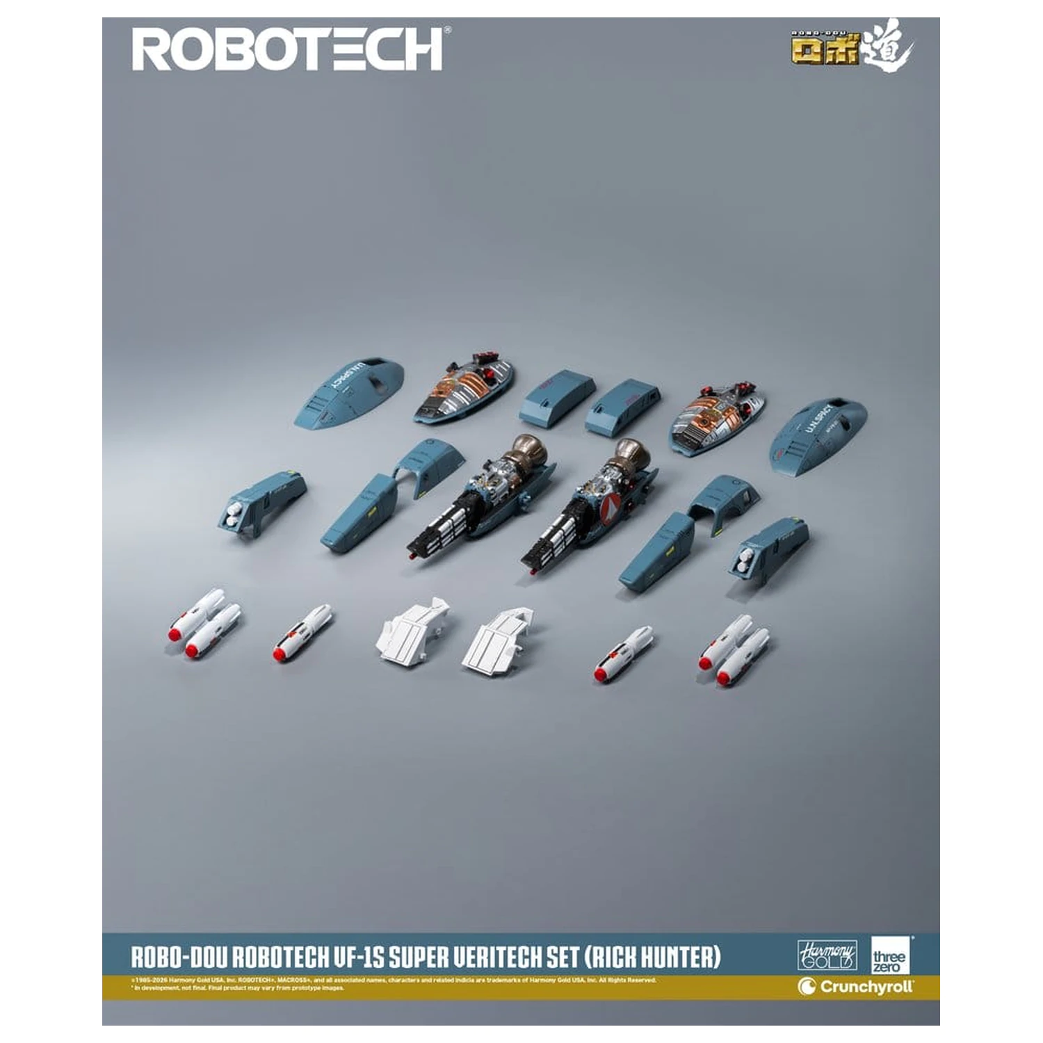Robotech Robo-Dou Action Figure VF-1S Super Veritech Set (Rick Hunter) 20 cm zdjęcie produktu