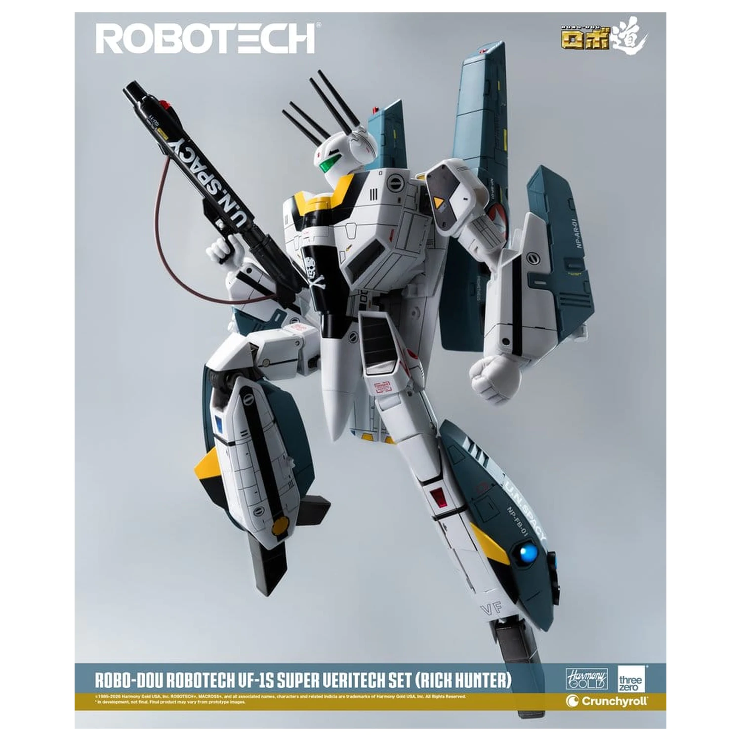 Robotech Robo-Dou Action Figure VF-1S Super Veritech Set (Rick Hunter) 20 cm zdjęcie produktu